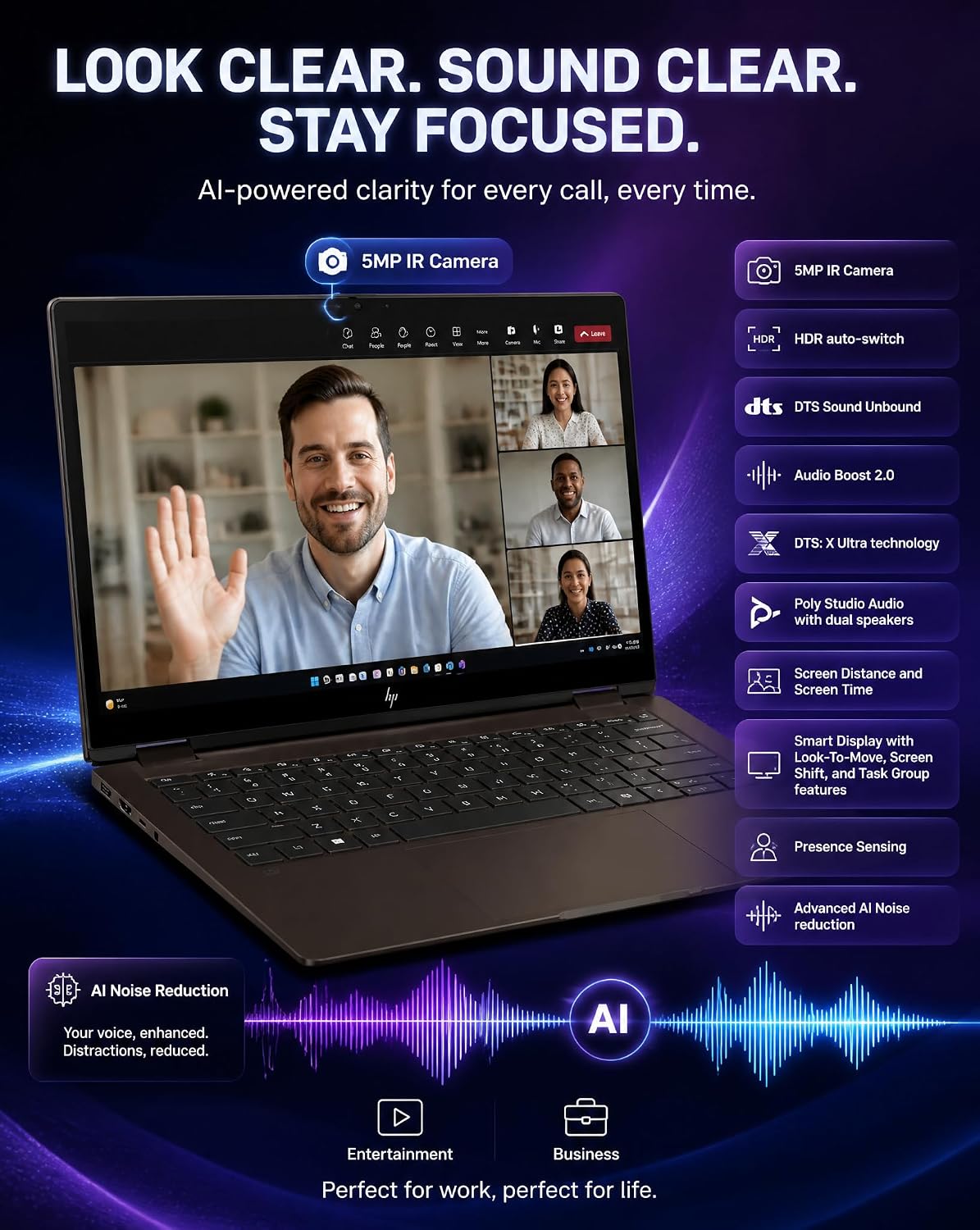 HP ProBook x360 435 G9 2-in-1 – Ryzen 7 PRO 5875U, 16GB RAM, 512GB SSD, 13.3" Touch - photo 4